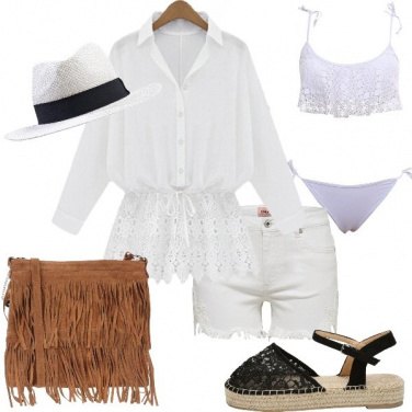 Outfit Trendy con il pizzo