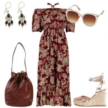 Outfit Un vestito lungo per l\'estate