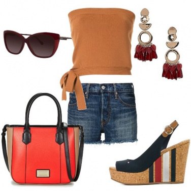 Outfit Shorts in jeans