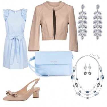 Outfit Cerimonia pastello