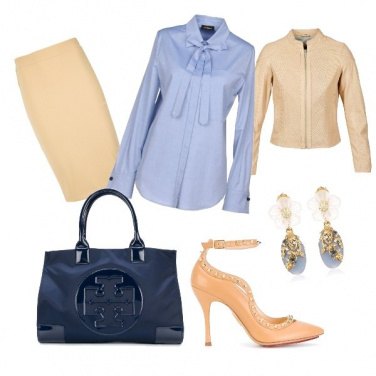 Outfit CMPS Pencil skirt