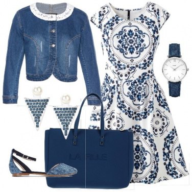 Outfit Denim bon ton