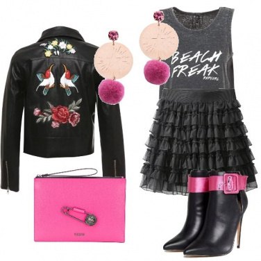 Outfit Barbie rock
