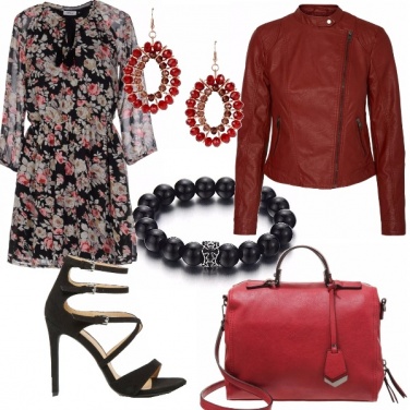 Outfit Vestitino fiorato