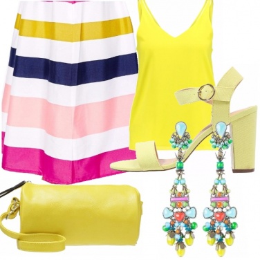 Outfit Gialla da fare invidia