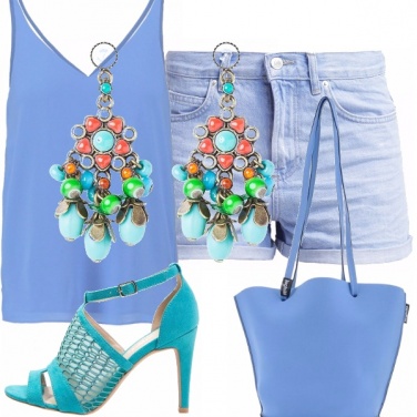Outfit Sexy in blue&jeans