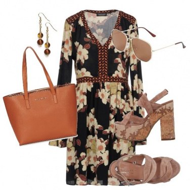 Outfit Floreale hippy