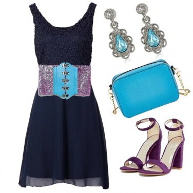 Outfit Cintura glamour