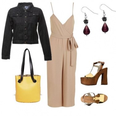 Outfit Zatteroni legno e oro