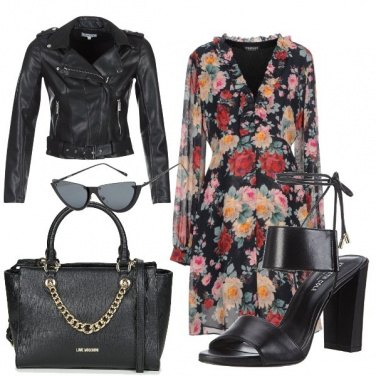 Outfit Rock a fiori