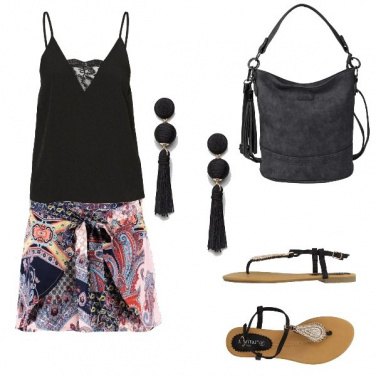 Outfit Gonna etnica