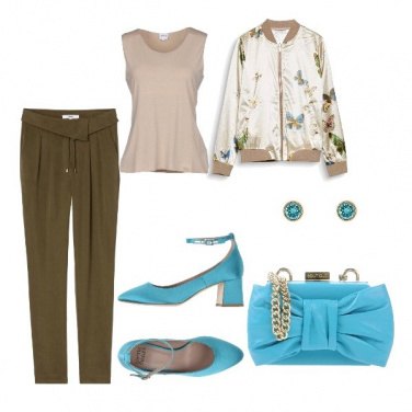 Outfit Vivacizzare col turchese