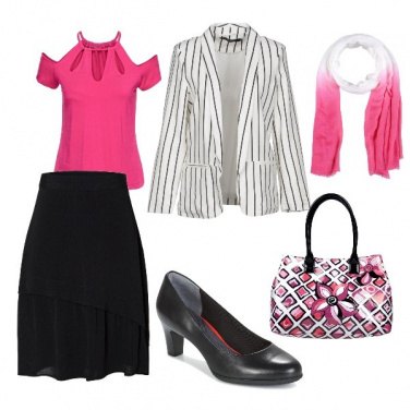 Outfit Ufficio a colori