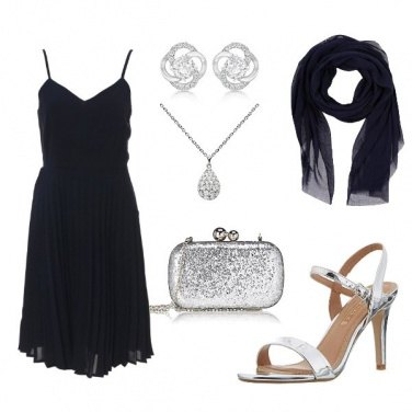Outfit Blue/silver