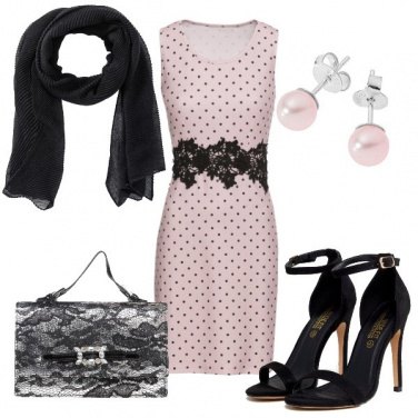 Outfit Pizzo & Pois