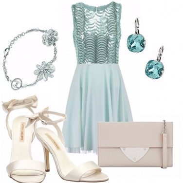Outfit verdeacqua