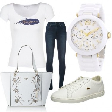 Outfit Scuola look