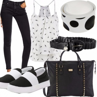 Outfit Casual in black