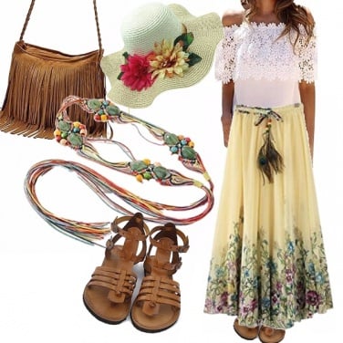 Outfit Lo stile bohemien