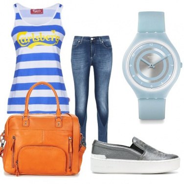Outfit Scuola look