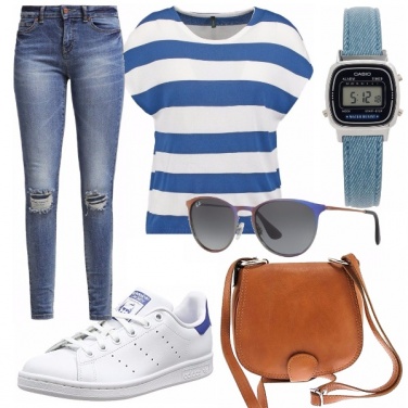 Outfit Basic - royal blue