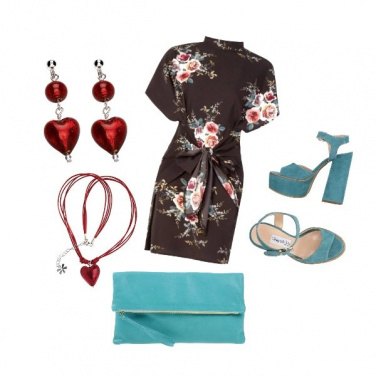 Outfit CMPS Effetto kimono