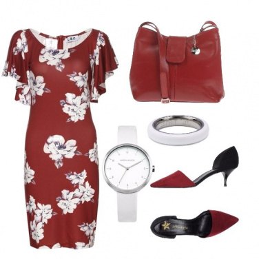 Outfit Vestito a fiori