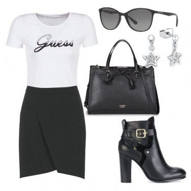 Outfit Bianco e nero