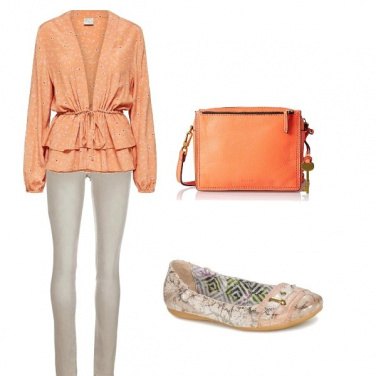 Outfit Primavera arancione