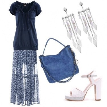 Outfit \'70 ... gonna in voile