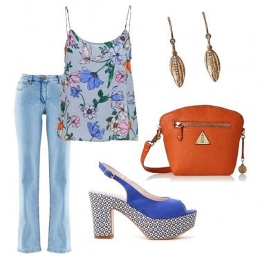 Outfit Fiori e colori