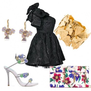 Outfit Un gioiello fra i fiori e le foglie