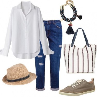 Outfit I jeans e la camicia rubati a LUI