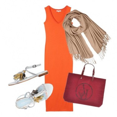 Outfit Tempo aranciato