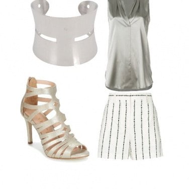 Outfit Silver mood