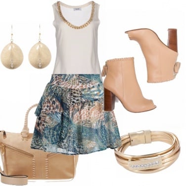 Outfit Look in minigonna