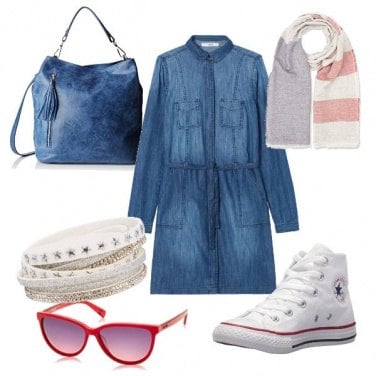 Outfit A stelle e strisce