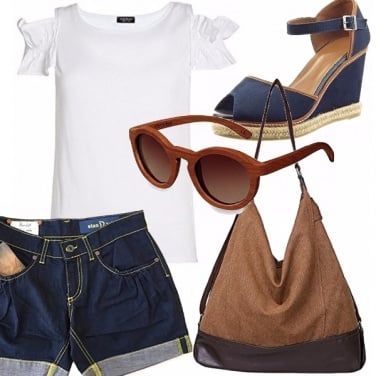 Outfit Smart in shorts