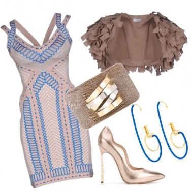 Outfit Sexy gold