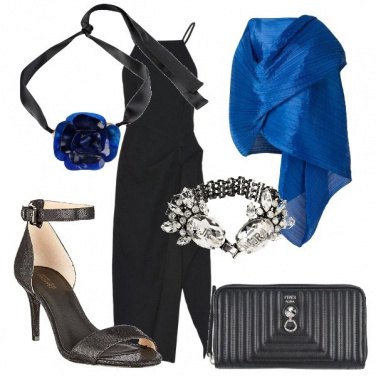 Outfit Un rosa blu