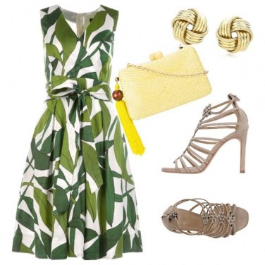 Outfit Cerimonia in giardino