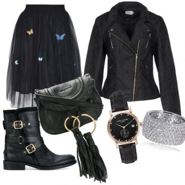 Outfit Rock chic