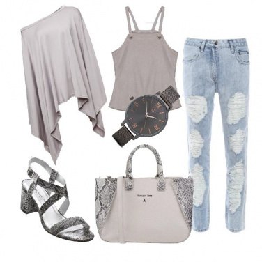 Outfit Pitone urbano