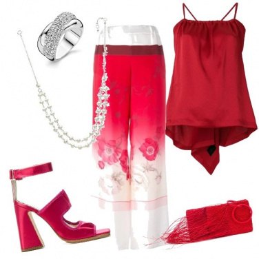 Outfit Rouge mon amour