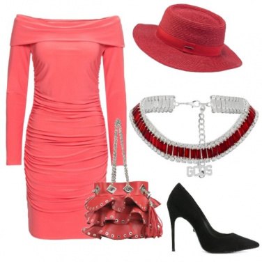 Outfit Woman in red