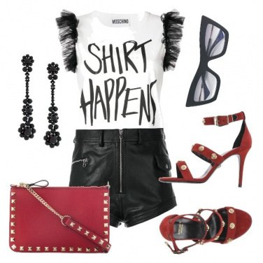 Outfit Oggi mi sento una rockstar!
