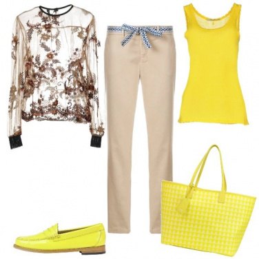 Outfit Giallo limone