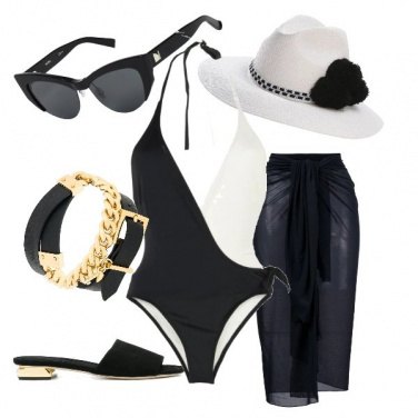 Outfit Black & white
