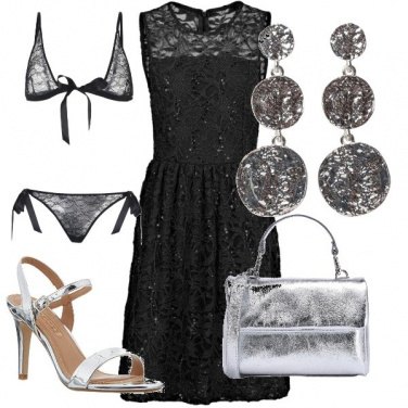 Outfit Scintillante di sera