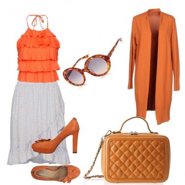Outfit Orange time